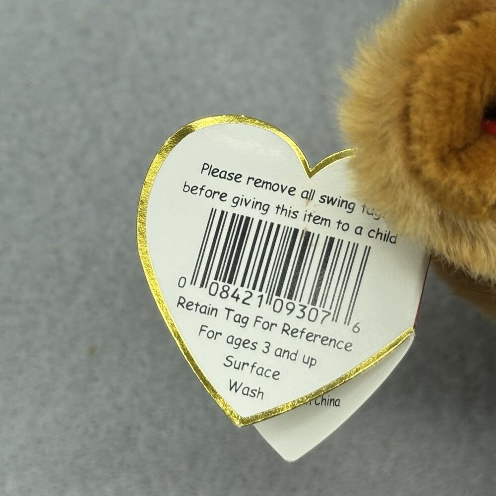 Vintage TY Beanie Buddies Humphrey Camel 1998 Brown Plush Stuffed Animal 11" - Picture 8 of 11